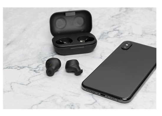 Streetz TWS-110, True Wireless Stereo (TWS), Samtaler/musikk, 20 - 20000 Hz, Hodesett, Sort