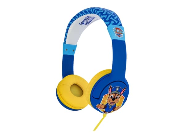 OTL PAW Patrol Chase - Hodetelefoner - on-ear - kablet - 3,5 mm jakk - blå
