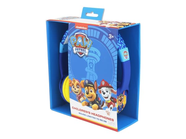 OTL PAW Patrol Chase - Hodetelefoner - on-ear - kablet - 3,5 mm jakk - blå