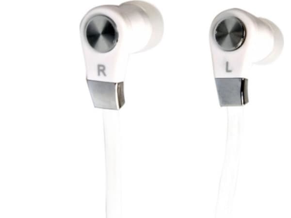 Media-Tech MAGICSOUND DS-2 MT3556 - Ørepropper med mikrofon - i øret - kablet - hvit