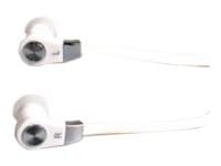 Media-Tech MAGICSOUND DS-2 MT3556 - Ørepropper med mikrofon - i øret - kablet - hvit