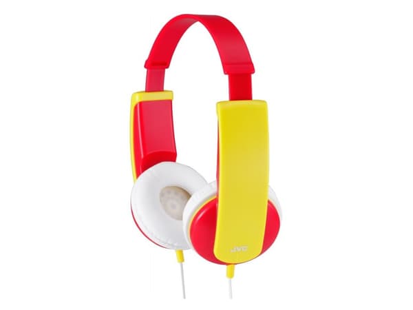JVC TINYPHONES HA-KD5 - Hodetelefoner - full størrelse - kablet - 3,5 mm jakk - rouge