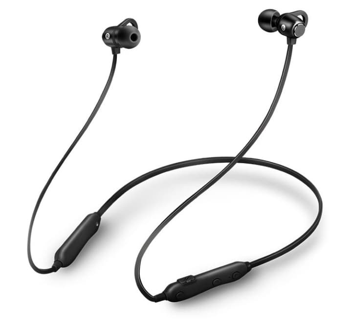 Trådlösa Sporthörlurar, Bluetooth, Svart