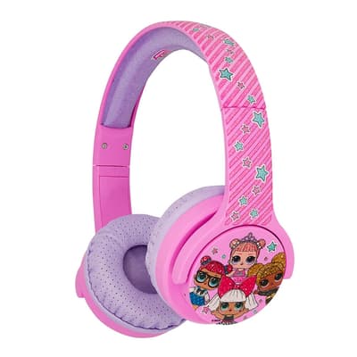 Lol Hörlur Junior Bluetooth On-Ear 85Db Trådlös Rosa Club