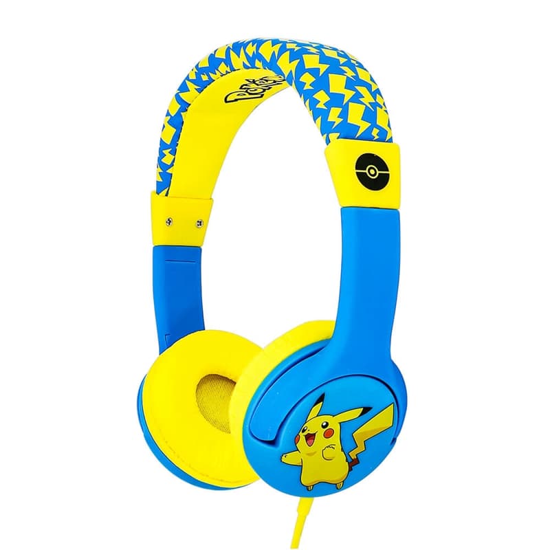 Pokemon Hörlur Junior On-Ear 85Db Pikachu