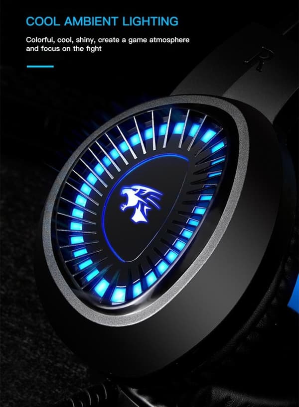 HAMTOD V1000 Dual-3.5mm Gaming Headset