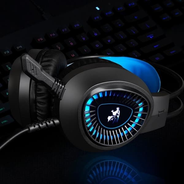HAMTOD V1000 Dual-3.5mm Gaming Headset