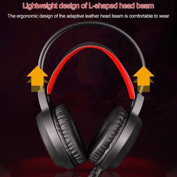 HAMTOD V1000 Dual-3.5mm Gaming Headset