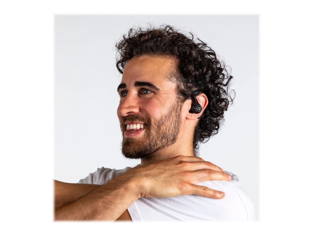 JLab Audio Epic Air Sport ANC – True wireless-hörlurar med mikrofon – inuti örat – montering över örat – Bluetooth – aktiv brusradering – svart JLab Audio Epic Air Sport ANC – True wireless-hörlurar med mikrofon – inuti örat – montering över örat – Bluetooth – aktiv brusradering – svart