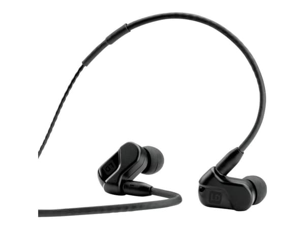 LD Systems LDIEHP2 DJ In Ear hovedtelefoner kabelbundet Sort