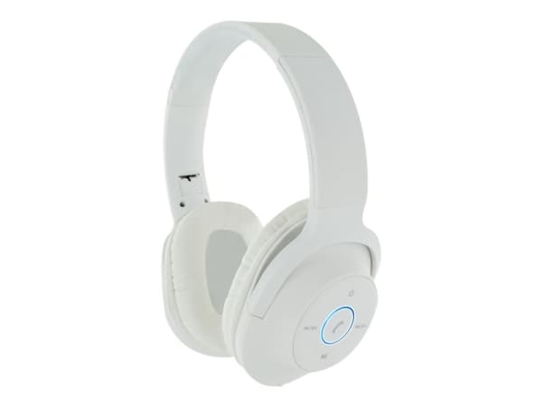 Schwaiger KH220BTW512, Langaton, Musiikki, 20 - 2000 Hz, 180 g, Kuulokkeet, Valkoinen