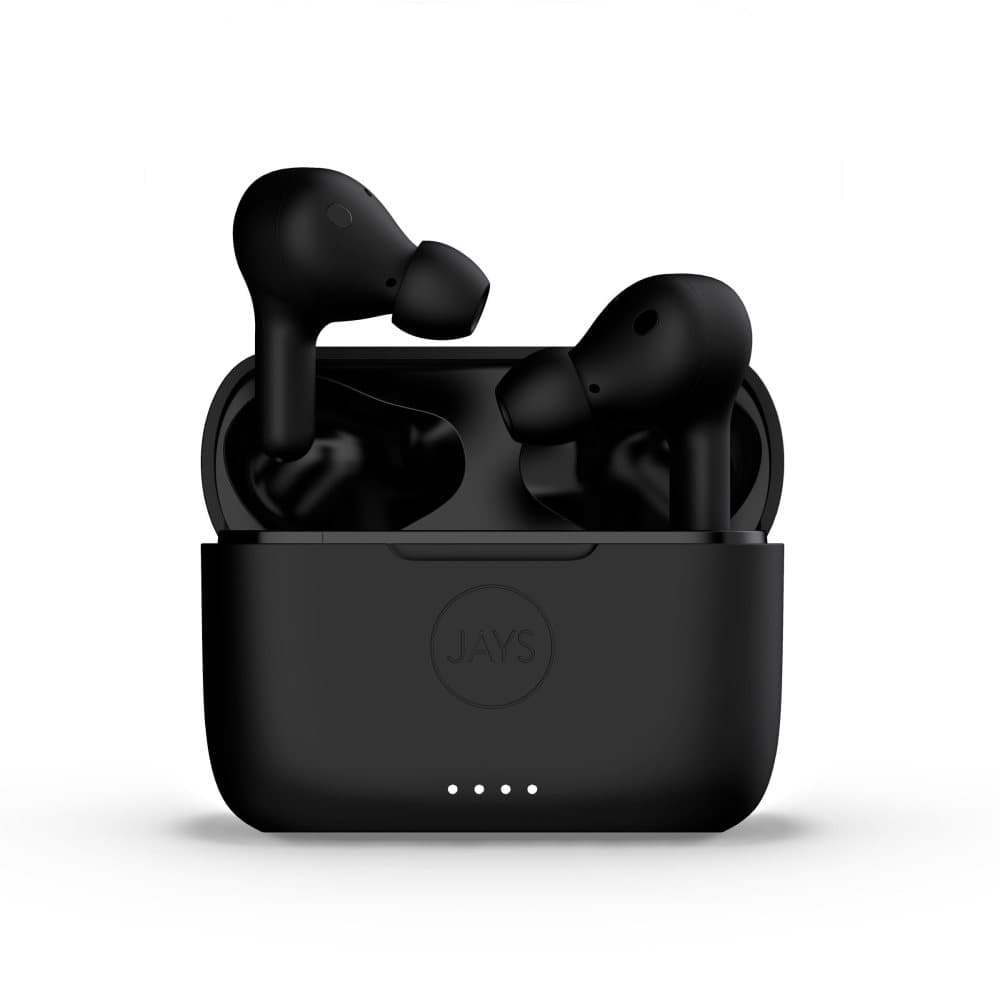 JAYS Hovedtelefon t-Seven TWS Trådløs In-Ear Sort ANC