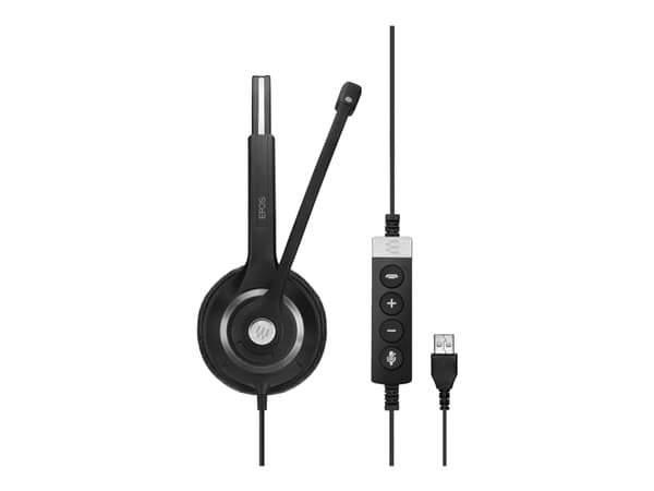 EPOS IMPACT SC 260 USB MS II - Headset - på örat - kabelansluten - svart