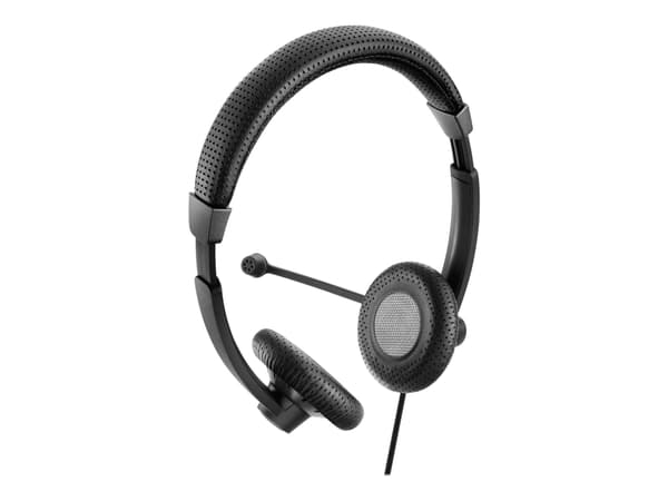 EPOS I SENNHEISER SC 75 USB MS - Culture Plus Mobile - kuulokkeet - på øret - kabling - sortti