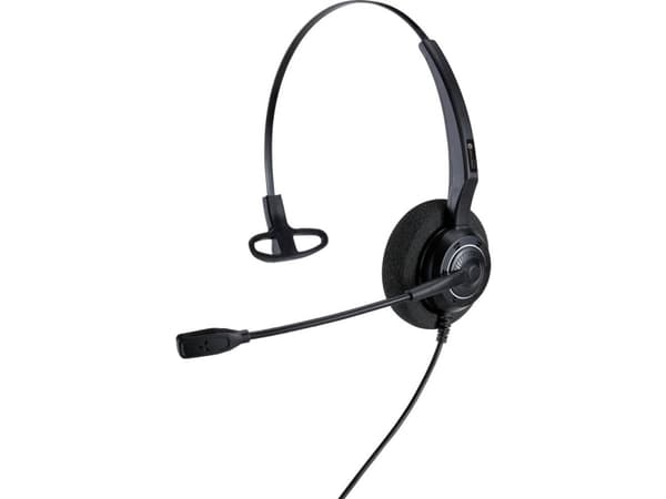 Alcatel-Lucent AH 11 U, Langallinen, Toimisto/puhelukeskus, 100 - 10000 Hz, 86 g, Kuulokkeet, Musta