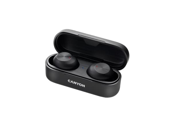 Canyon CNE-CBTHS1B, Langaton, Puhelut/Musiikki, 40 g, Kuulokkeet, Musta