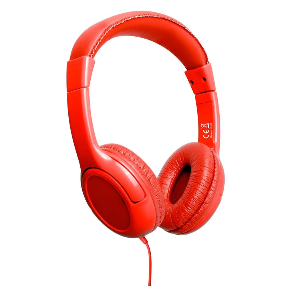 Celly KidsBeat Hörlurar max 85dB Röd