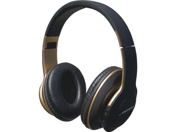 Esperanza EH220 Bluetooth-hörlurar med huvudband, svart
