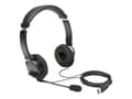 Miniatyrbilde 2 av 5: Kensington USB Hi-Fi Headphones with Mic - Hodesett - on-ear - kablet - USB-A - svart