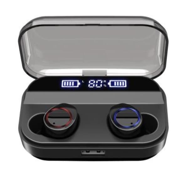 Trådlösa hörlurar Bluetooth 5.0 | Högsta ljud kvalitet & IPX6 Vattentät