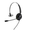 Miniatyrbild 2 av 2: Alcatel-Lucent Enterprise AH 11 U Telefon On-ear headset Sladd Mono Svart Brusreducering för mikrofon