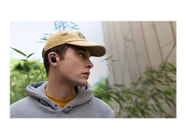 Skullcandy Grind - True wireless-hörlurar med mikrofon - inuti örat - Bluetooth - äkta svart