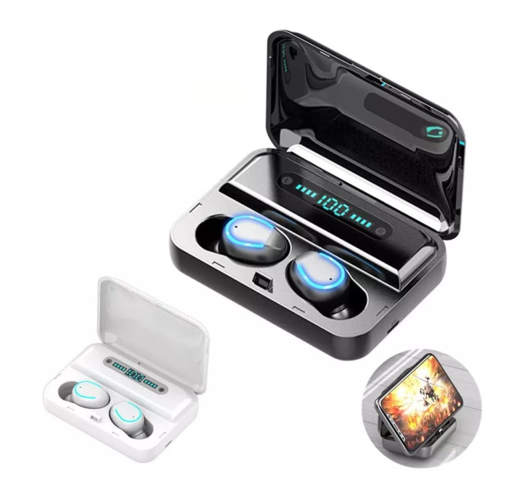 Hörlurar EarPods F9-5 TWS med Bluetooth 5.0 - iOS & Android