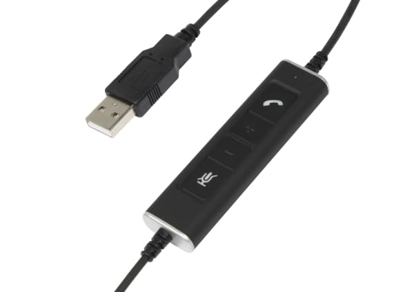 ALLNET 6337-10.2P_BBB, Ledningsført, 200 g, Headset, Sort