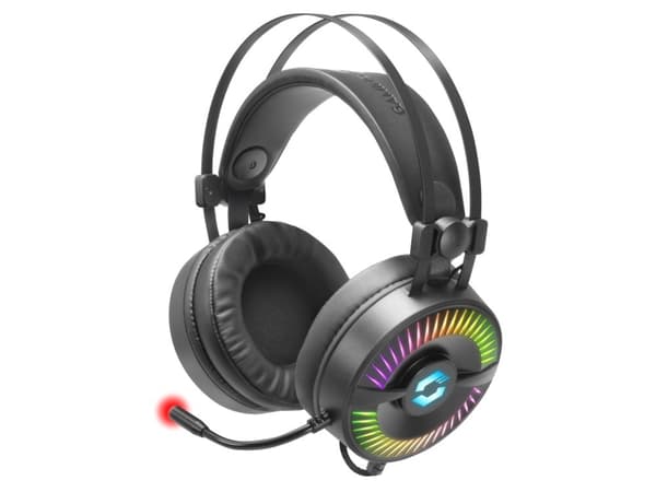 SPEEDLINK QUYRE - Gaming - headset - 7.1-kanals - fullstorlek - kabelansluten - USB - svart
