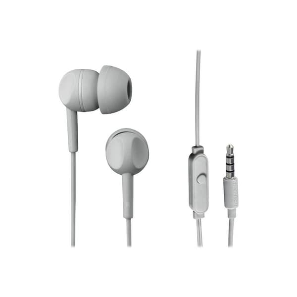 Thomson EAR3005GY In Ear hörlurar Sladd Vit Headset