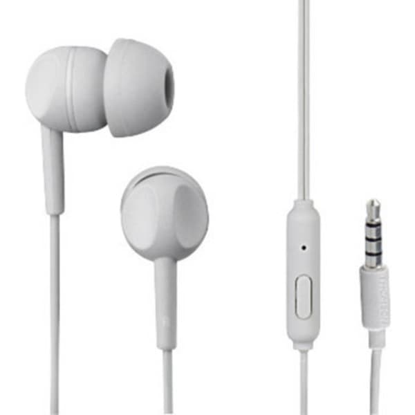 Thomson EAR3005GY In Ear hörlurar Sladd Vit Headset
