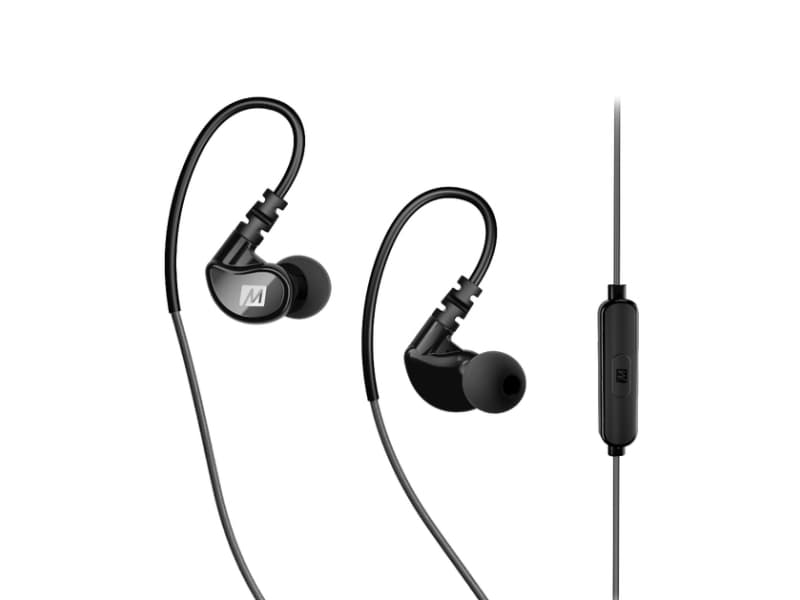 MEE audio headphones MEE Audio X1 (X-1) In-ear sports headphones with patented mounting system, remote control and microphone - Black
