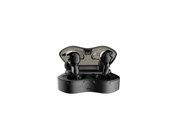 Felixx Aero Pro, True Wireless Stereo (TWS), Samtaler/musikk, Hodesett, Sort