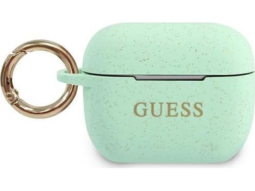 Guess Guess GUACAPSILGLGN AirPods Pro-deksel grønn/grønn silikonglitter