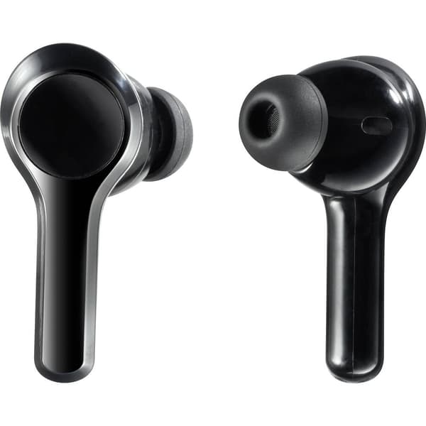 Renkforce RF-NCE-500 In Ear hörlurar Bluetooth Svart Brusreducering Headset, Volymkontroll