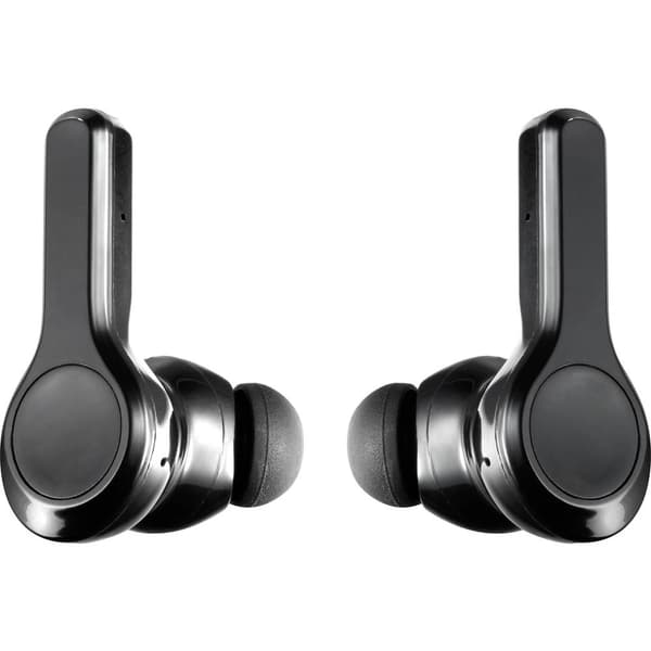 Renkforce RF-NCE-500 In Ear hörlurar Bluetooth Svart Brusreducering Headset, Volymkontroll