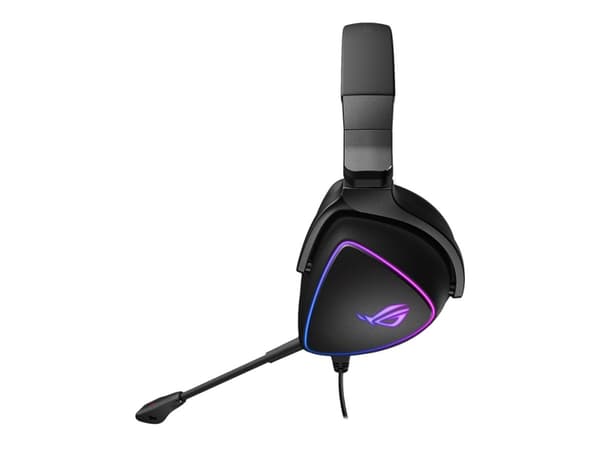 ASUS ROG Delta S - Hodesett - full størrelse - kablet - USB, USB-C - svart