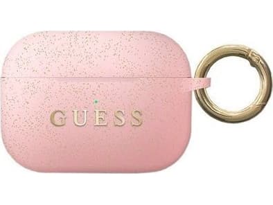 Guess GUESS GUACCSILGLBK AIRPODS PRO COVER LIGHT PINK SILICONE standard