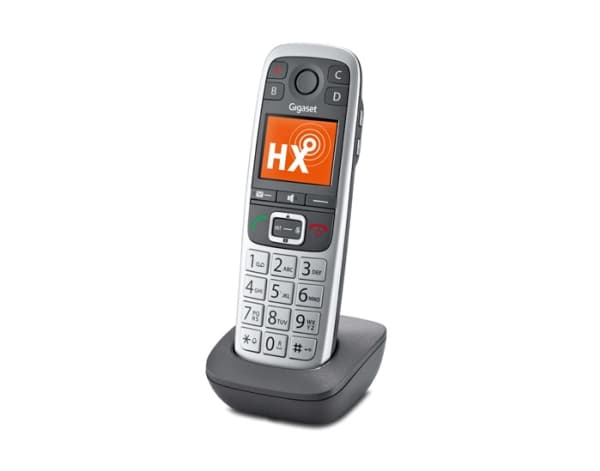 Gigaset E560HX - Trådløst ekstra håndsett med anrops-ID - DECT\GAP - platina