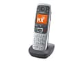 Miniatyrbilde 1 av 5: Gigaset E560HX - Trådløst ekstra håndsett med anrops-ID - DECT\GAP - platina