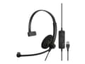 Miniatyrbilde 1 av 5: EPOS IMPACT SC 30 USB ML - Hodesett - on-ear - kablet - USB - svart med oransje fargefremhevinger