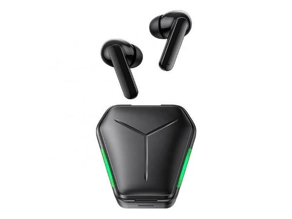Usams headphones USAMS Bluetooth 5.0 earphones TWS JY series Gaming earbuds wireless black/black BHUJY01
