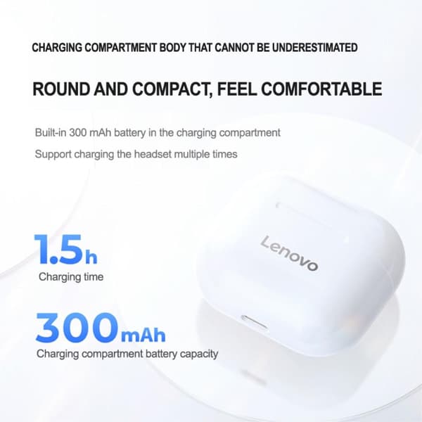 LENOVO LP40 LivePods Bluetooth-kuulokkeet TWS Kuulokkeet