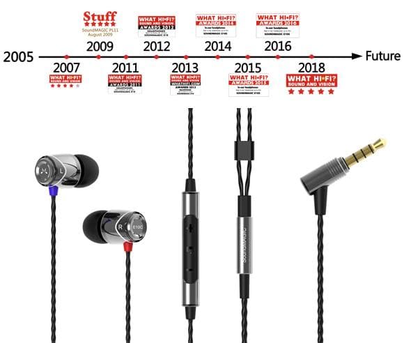 SoundMAGIC E10C In-Ear With Mic 2-PACK