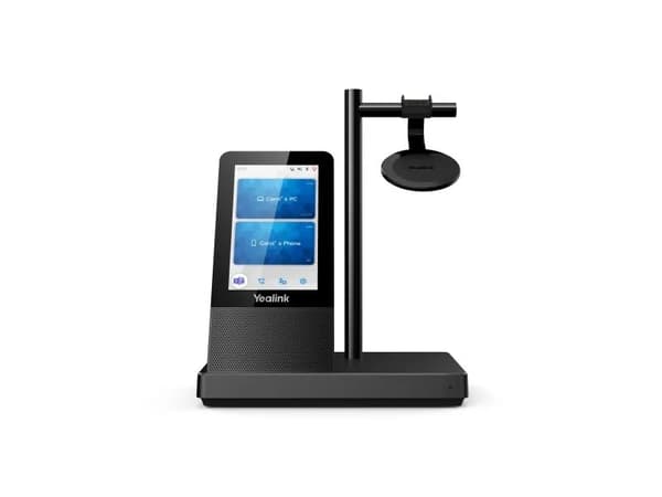 Yealink WH66 Dual UC Personlig lydkonferansesystem Bluetooth Sort