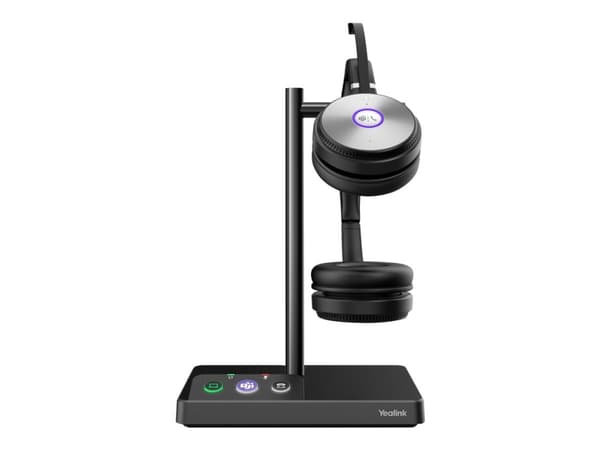 Yealink WH62 Dual - För Microsoft Teams - headset - på örat - DECT - trådlös - Certifierad för Microsoft-teams