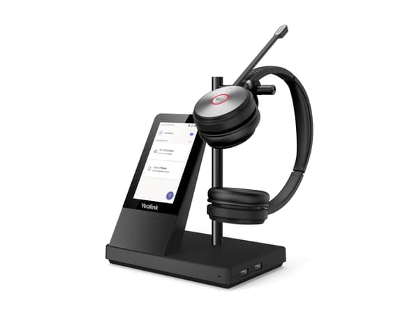 Yealink WH66 Dual X - For Microsoft Teams - hodesett - full størrelse - DECT - trådløs - UC-sertifisert
