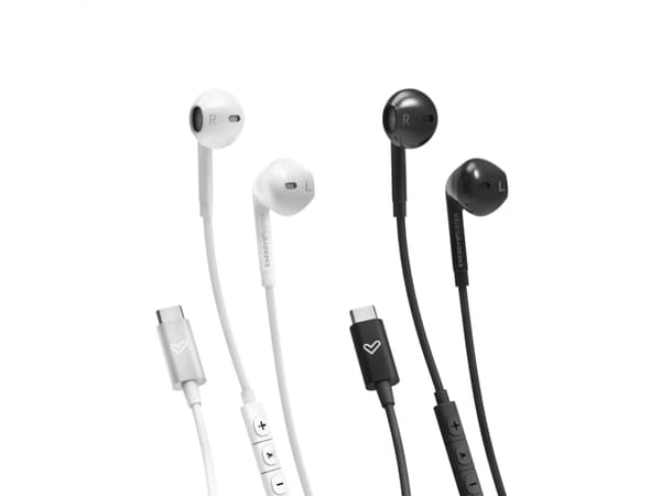 Energy Sistem Smart 2 Type C, Kuulokkeet, In-ear, Calls/Music, Valkoinen, Kaksikanavainen, Track <, Kappale >, Volume +, Volume -