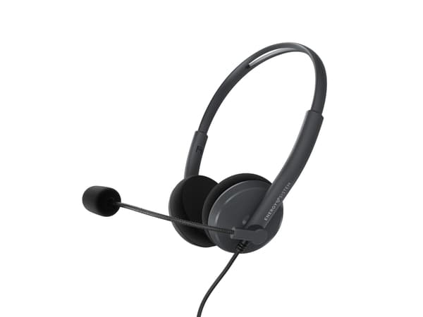 Energy Sistem Office 2, Headset, Huvudband, Kontor/callcenter, Antracit, Binaural, Knapp