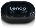 Miniatyrbilde 4 av 5: Lenco EPB-460BK, True Wireless Stereo (TWS), Idretter, 150 g, Hodetelefoner, Sort